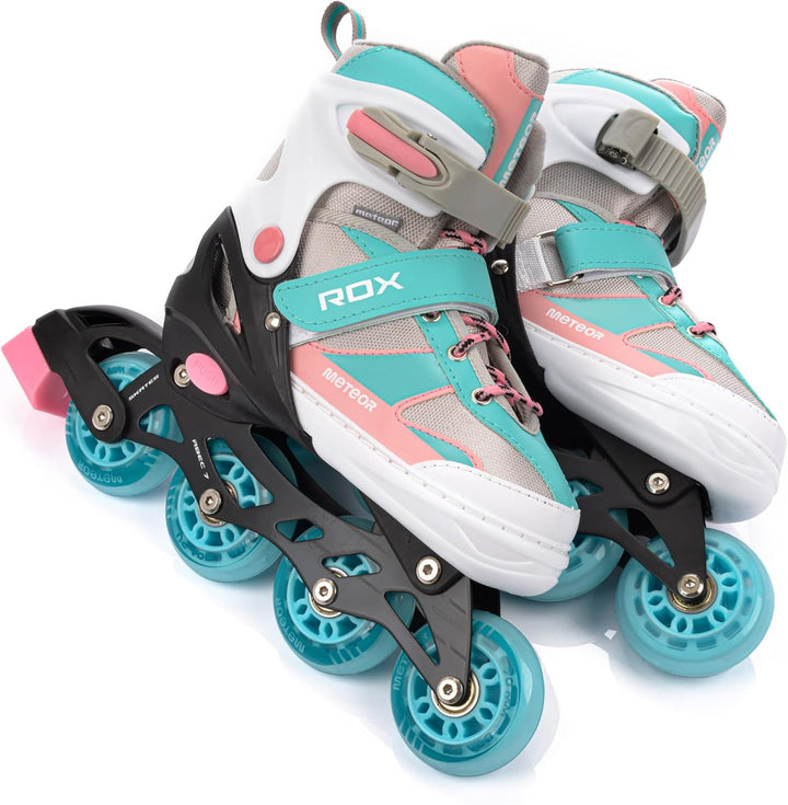 meteor® Inliner Rollen Inline Skates Mädchen und Jungen Inliner Kinder Inline Skates ABEC7 Rollen in