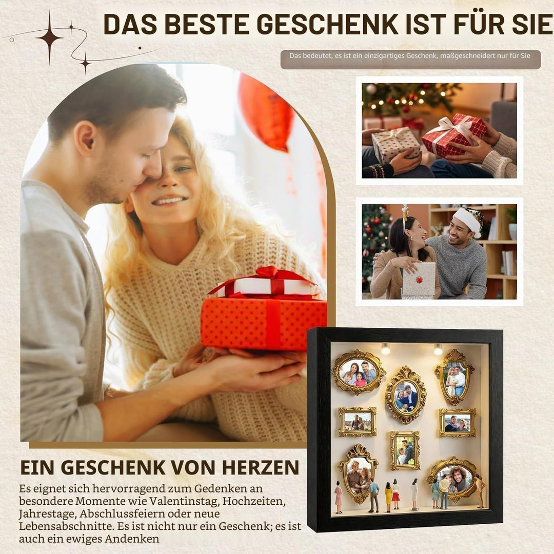 DIY Mini Museum Silhouette Box, DIY Mini Museum Bilderrahmen, Museum of Us