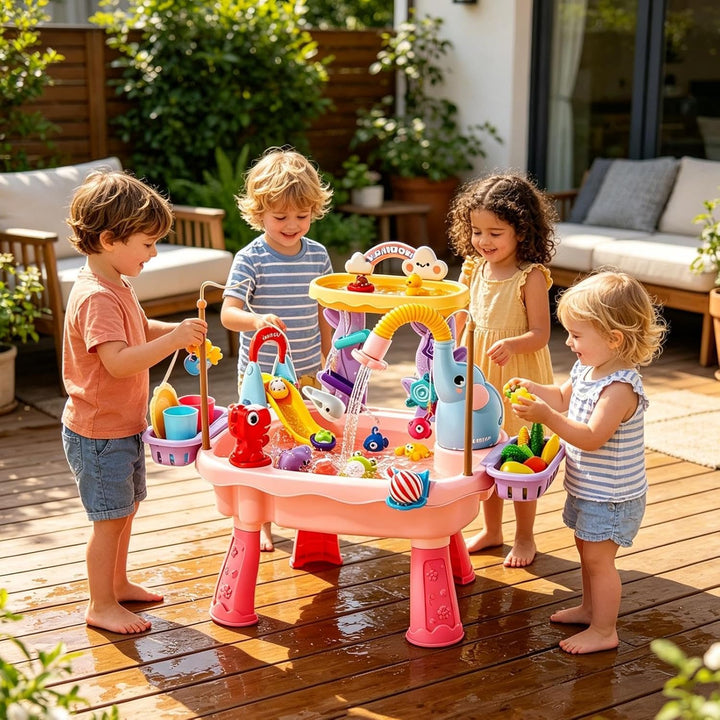 Wasserspieltisch Für Kinder | 60x43x48cm | PP | Wassertisch | Neuartige Spieltisch Spieltisch Sand U