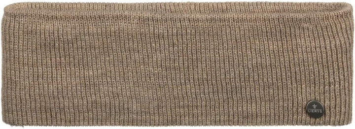 LIERYS Mono Stirnband Damen/Herren 8 cm breit - Made in Germany - dreilagiges Strickband gefüttert m