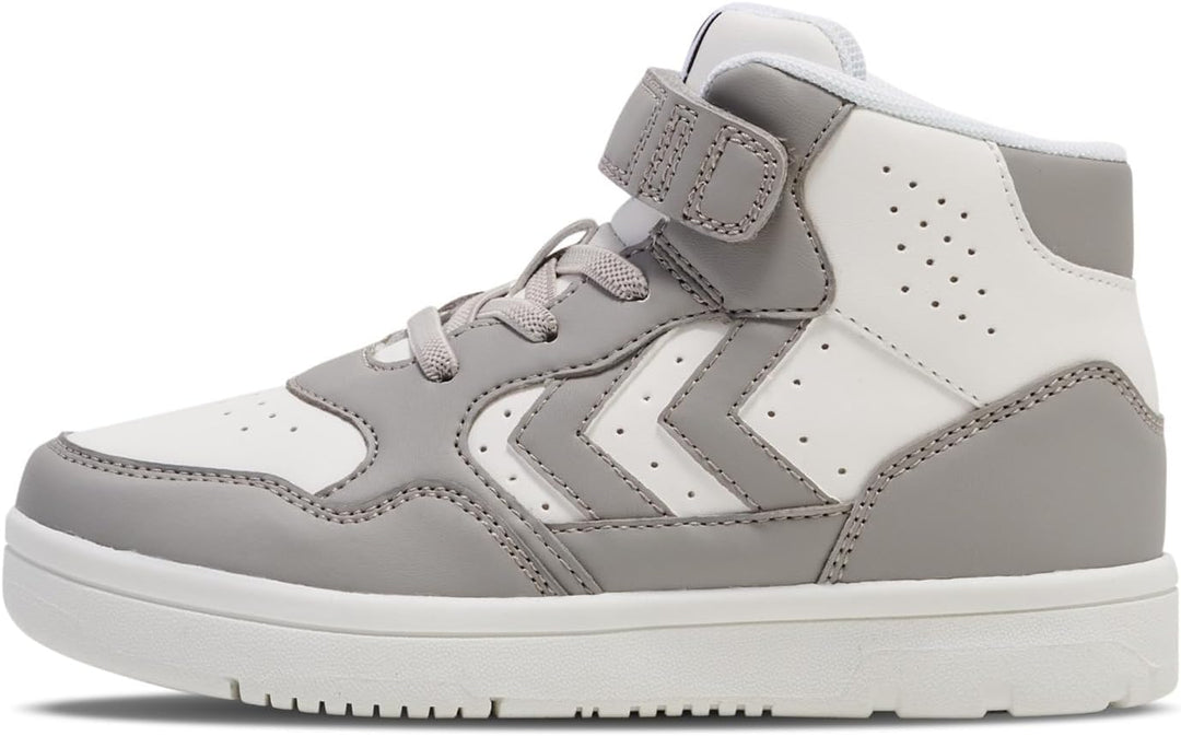 hummel Unisex Kinder Klettverschluss Camden High Sneaker 31 EU Alloy, 31 EU Alloy