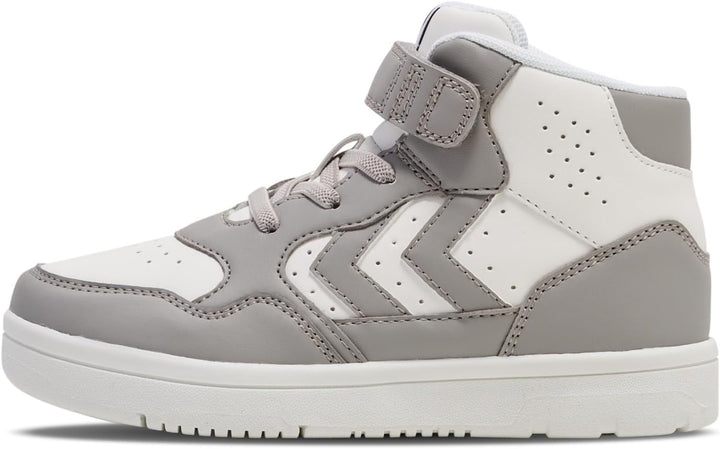 hummel Unisex Kinder Klettverschluss Camden High Sneaker 31 EU Alloy, 31 EU Alloy
