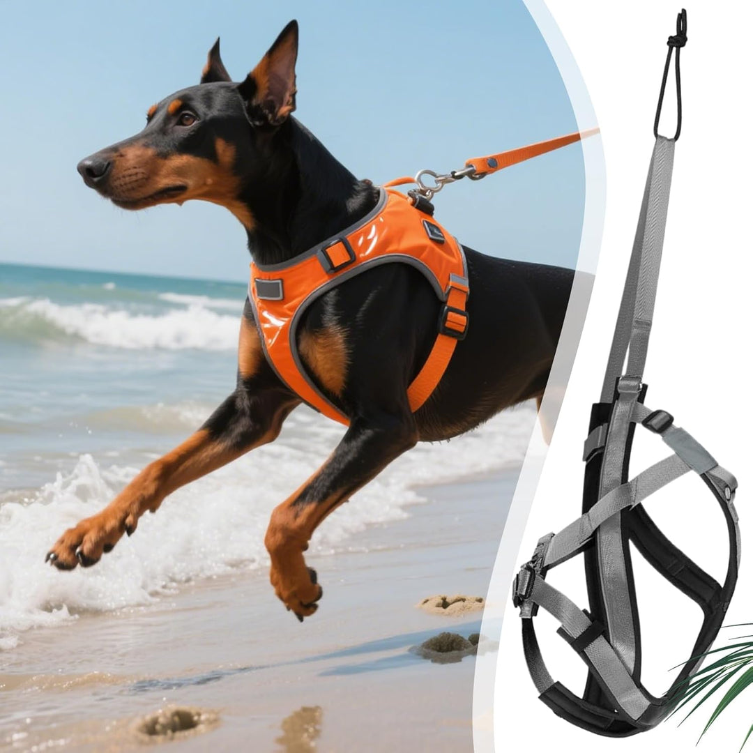 Zuggeschirr für Hunde | Reflektierendes Laufgeschirr für Hunde – Verstellbarer Gurt für Übung, Sport