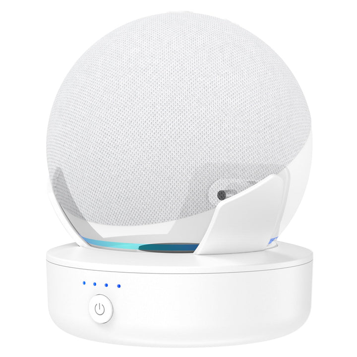 Akkustation für 4. & 5. Gen Smart Lautsprecher (Weiss), Weiss