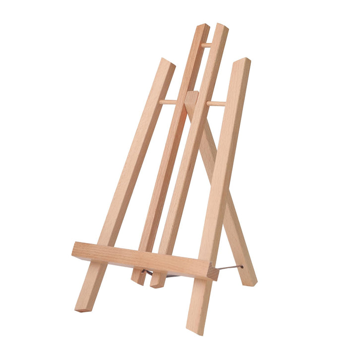 Tischstaffelei aus Buchenholz 40 cm hoch Staffelei Holzstaffelei Mini Staffelei Kinder Klappbar Und