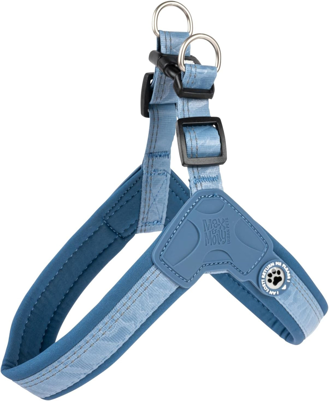 Max & Molly Q-Fit Hundegeschirr Kleine Hunde mit Gotcha! Smart ID Sicherheitsanhänger, Matrix 2.0 Oc