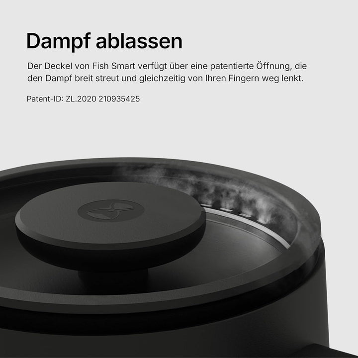 TIMEMORE Elektrischer Schwanenhals Wasserkocher Kaffee-und Teekanne, Fish Smart Coffee Electric Kett