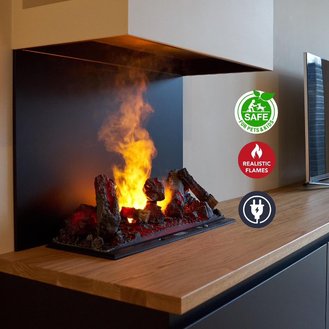 Xaralyn | Opti-Myst Cassette 600 Wasserdampfkamin - Einbaukamin, Elektrokamin
