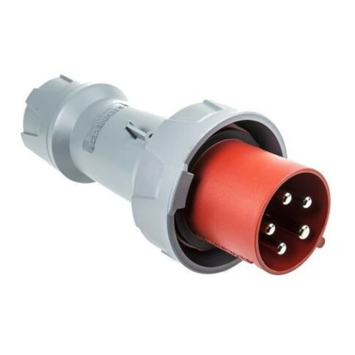 Mennekes 101200115 Stecker Power Top Plus, Steckdosen CEE, 400 V, 50 – 60 Hz, 63 A, 5-polig, IP 67,