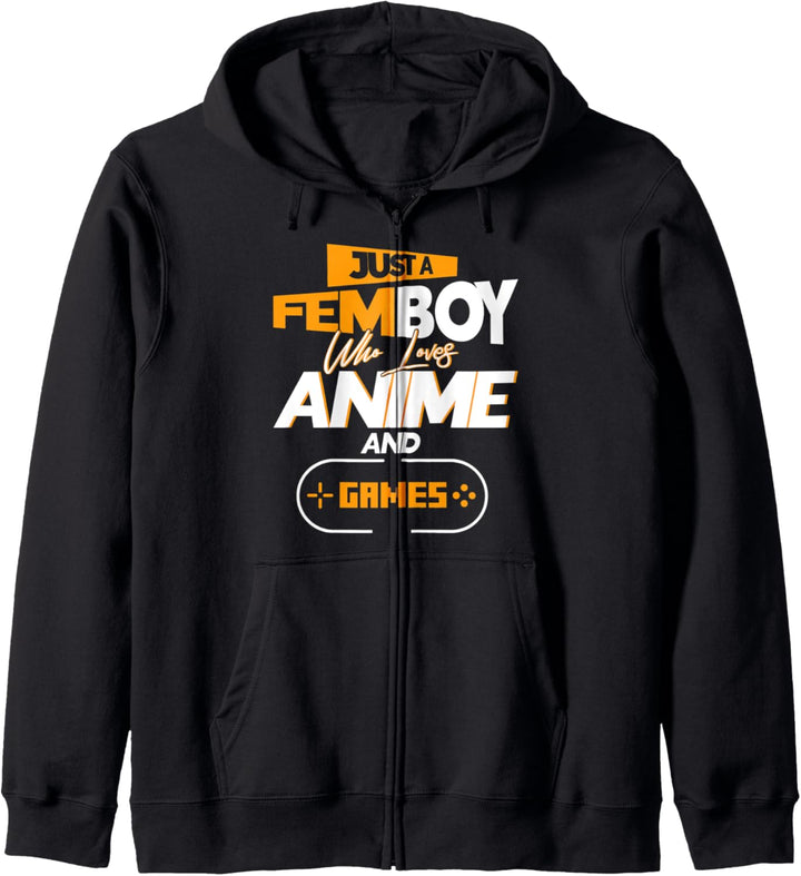 Femboy Anime Aesthetic Pastel Yaoi Kapuzenjacke