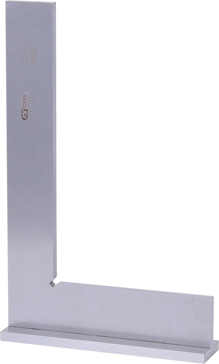 KS Tools 300.0284 Anschlagwinkel nach DIN 875/2, 200mm, Farbe 200 mm, 200 mm
