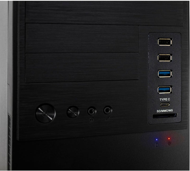 Inter-Tech IT-6865 Micro-Tower PC-Gehäuse (Micro-Tower, PC, Schwarz, 14 cm, 34 cm, CE)