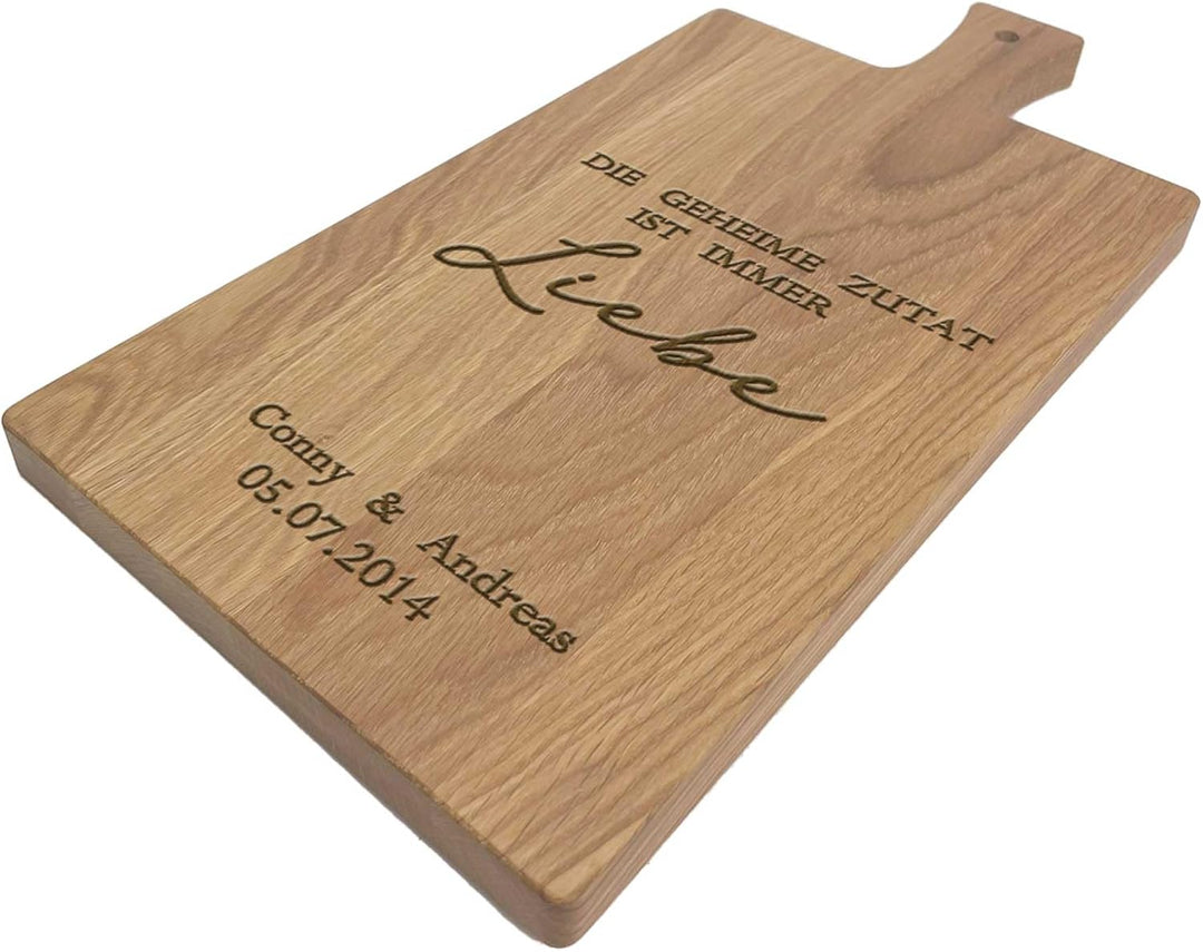 Personalisiertes Hochzeitsgeschenk | Hochzeitsgeschenk mit Name | Brautpaar Geschenk | Schneidebrett