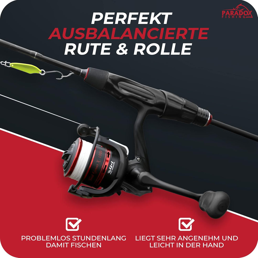 UL-Ruten Set I Trout Series X I 1,85m Wg. 1,2g-4g I Spoon Rute Forellenrute Ultralight Rute – UL Rut