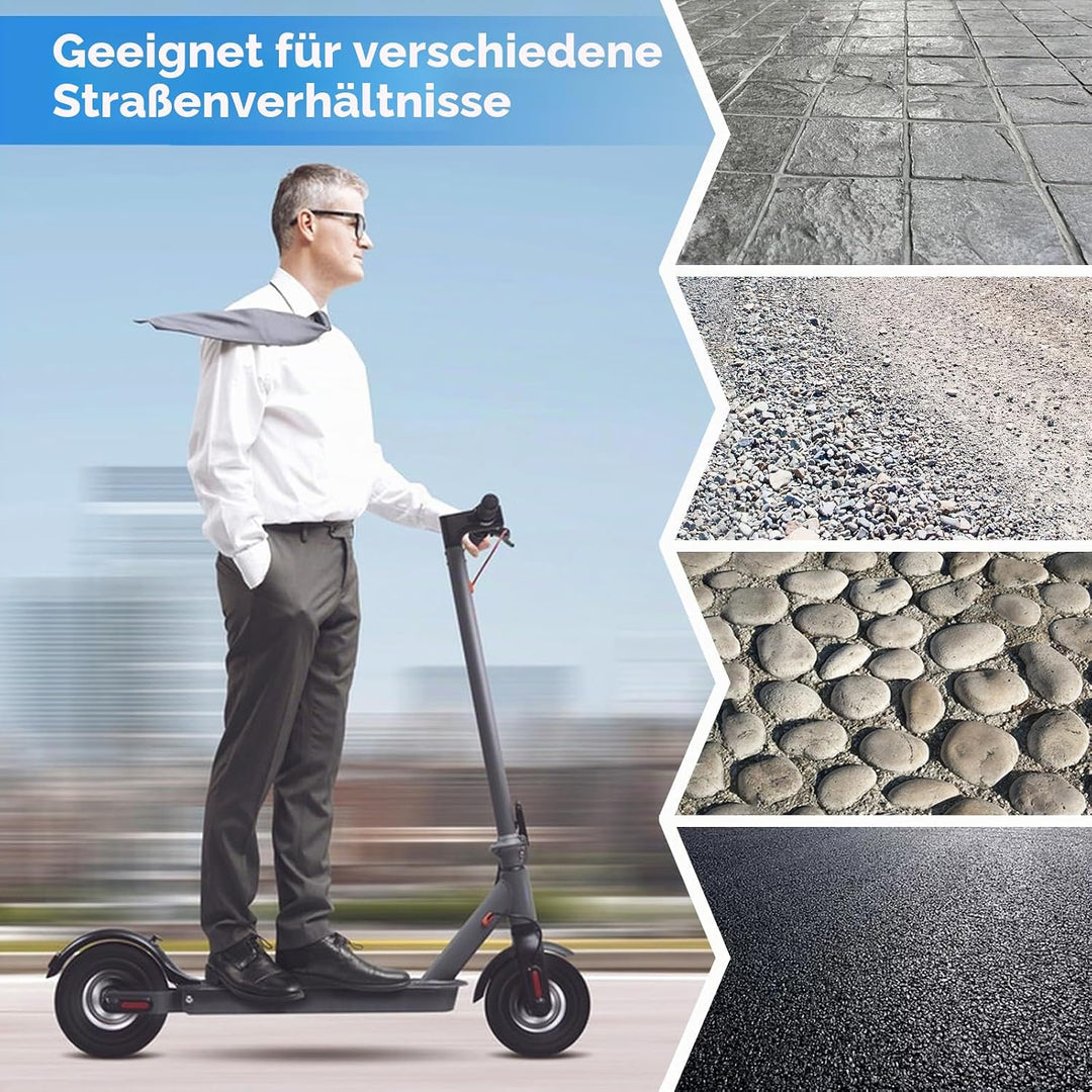 HPGAAVD 8,5 Zoll E Scooter Solid Reifen, 8 1/2 x 2 Vollgummireifen e scooter für Xiaomi M365 Pro2/Pr