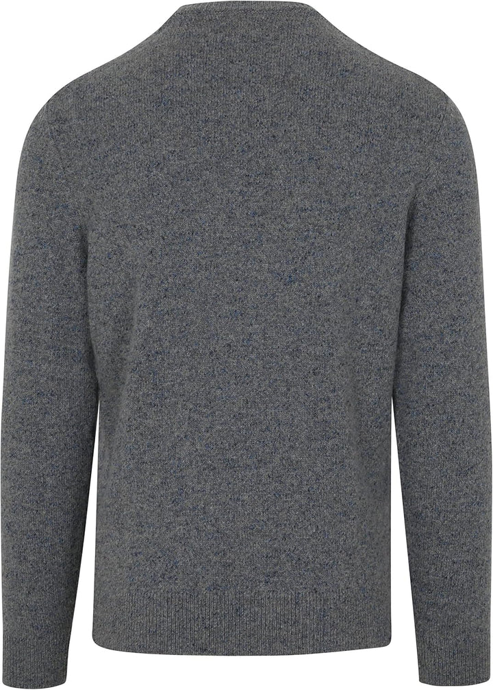 GANT Pullover Wolle Melange Grau - Grösse M - Herren - Bekleidung