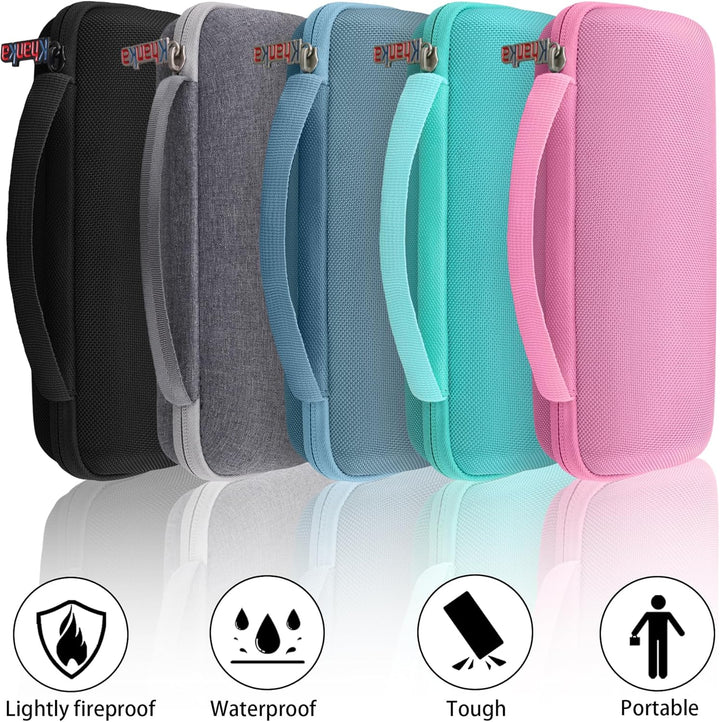 Khanka Hart Tasche für Ortizan X10 Bluetooth Lautsprecher Tragbarer IPX7 Wasserdichter Kabelloser La