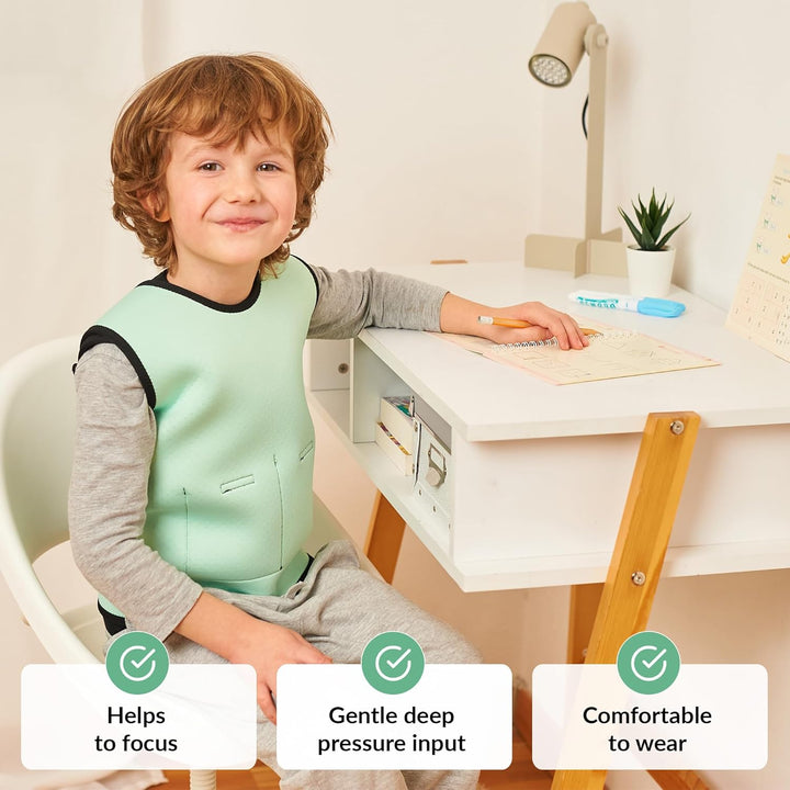 Gewichtsweste Kinder | Weighted Vest als ADHS Hilfsmittel und Autismus Hilfsmittel | Autismus-Sensor