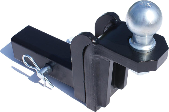 XIMPLIO AHK-Einschub US-Adapter für US-Fahrzeuge Vierkantrohraufnahme (Receiver) 2 Zoll - 51x51mm (H