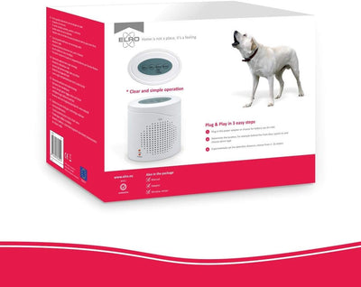 ELRO ARD51 Elektronischer Wachhund mit realistischem 3D-Hundesound - Mit