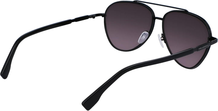 KARL LAGERFELD Herren Sunglasses Einheitsgrösse Schwarz, Einheitsgrösse Schwarz