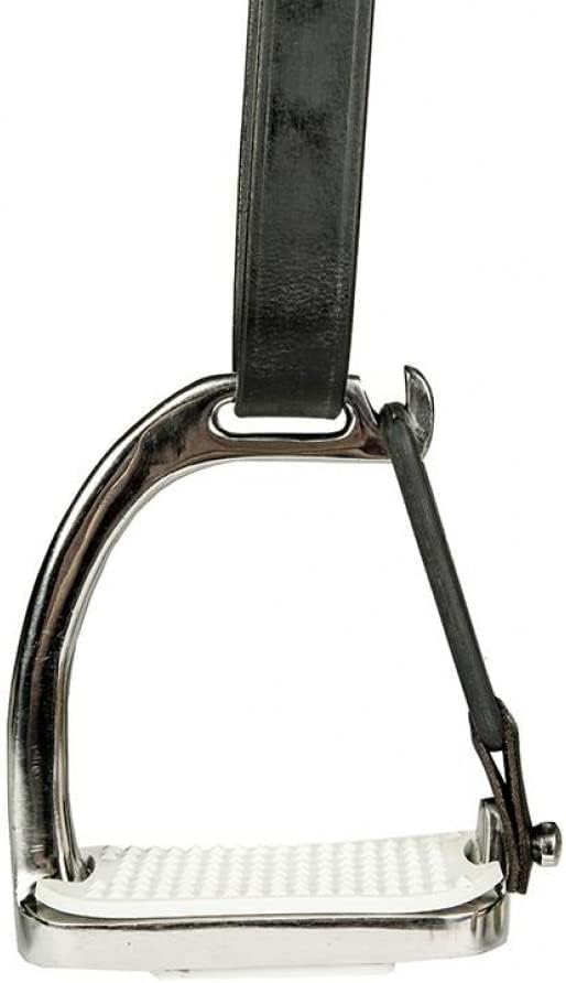 HKM Sicherheitssteigbügel aus Edelstahl per Paar Breite 10 cm, Breite 10 cm