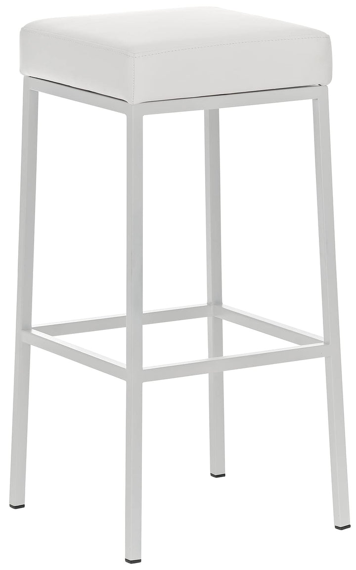 CLP Barhocker Montreal mit Kunstlederbezug I Thekenhocker mit Einer Sitzhöhe von 80 cm I erhältlich,