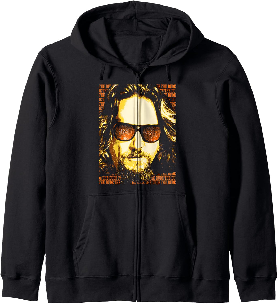 Big Lebowski The Dude Portrait Kapuzenjacke