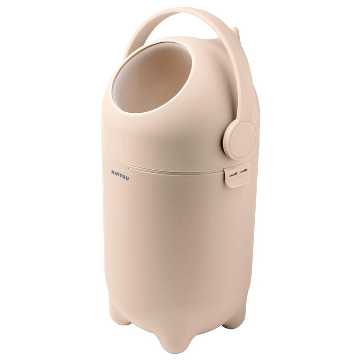 Nattou Windeleimer Dropy, Geruchsdicht, Einfaches Öffnen mit einer Hand, 49,5 x 28 cm, Polypropylen/