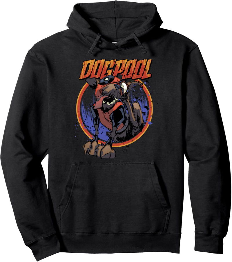 Marvel Deadpool Dogpool Got Fleas Pullover Hoodie