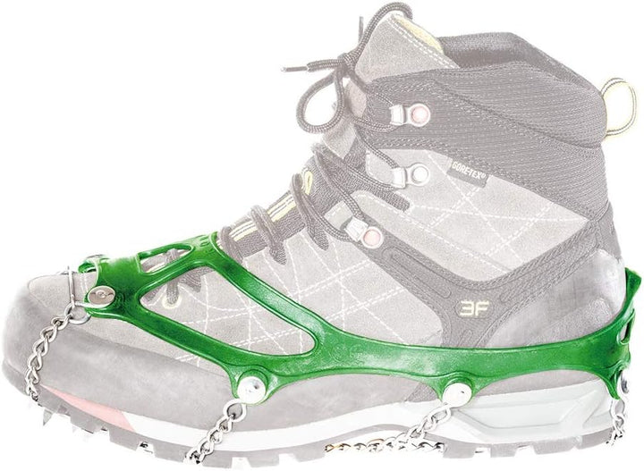 Nortec Steigeisen Nordic Made in Italy für Wandern und Trail Running Winter auf EIS und Schnee, Micr