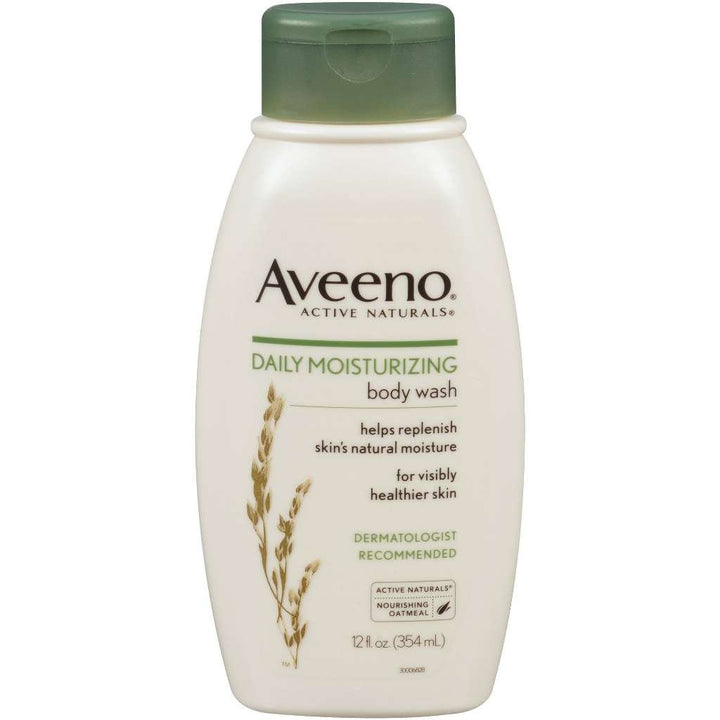 Aveeno Daily Feuchtigkeitsspendende Körperwäsche, 12 Unzen (2 Stück)