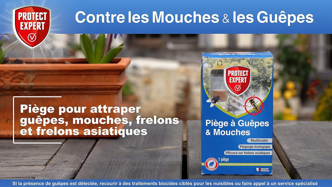 SBM PIEGE A GUEPES,FRELONS ET MOUCHES 1 PIEGE GUEPIEG