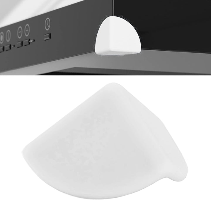 Silikon Eckenschutz für Möbel, 20 Stück in Schwarz und Weiss, 3x3x3 cm, Anti-Kollision Kantenschutz