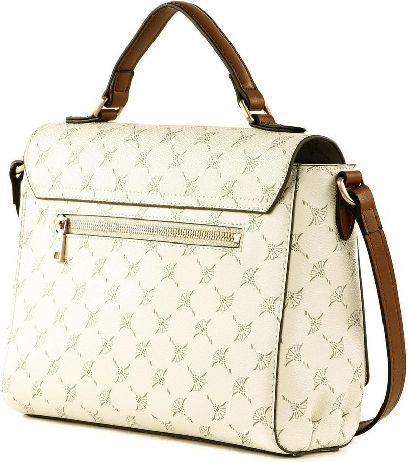 Joop! Damen Cortina Maila Shoulderbag SHF Handtasche Cream-white, Cream-white