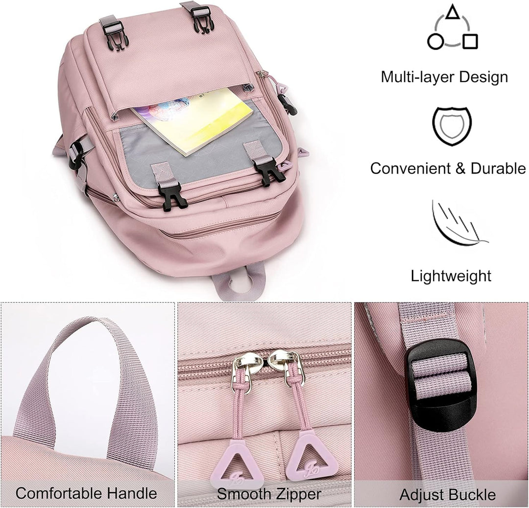 FANDARE Kinderrucksack Schulranzen Schultaschen Jungen Mädchen Schulrucksack Kinder Schultasche für