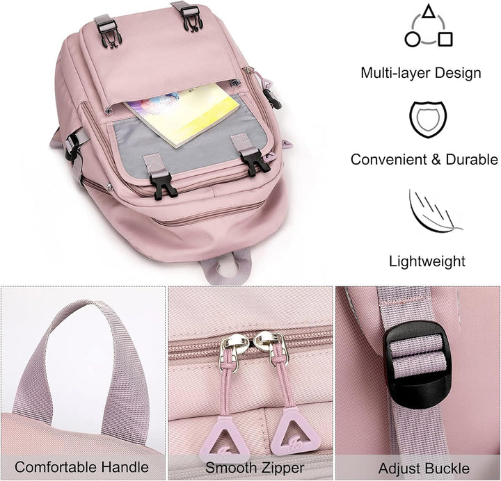 FANDARE Kinderrucksack Schulranzen Schultaschen Jungen Mädchen Schulrucksack Kinder Schultasche für