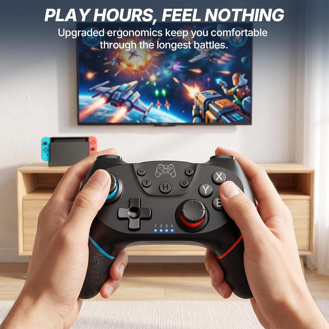 UPDATE-VERSION Controller für Switch/Switch 2/Lite/OLED, Controller für Switch Pro mit Aufwachen, Wi