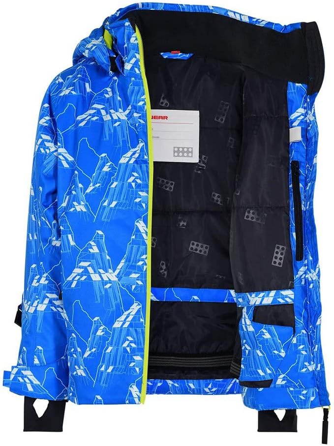 LEGO Jungen Jacke 116 Blau, 116 Blau