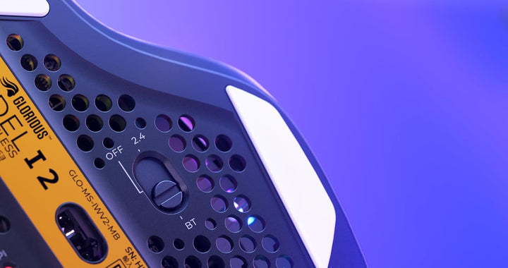 Glorious Gaming Model I 2 Wireless Gaming Mouse – Hybrid 2.4Ghz & Bluetooth, 75 g superleicht, 9 Tas