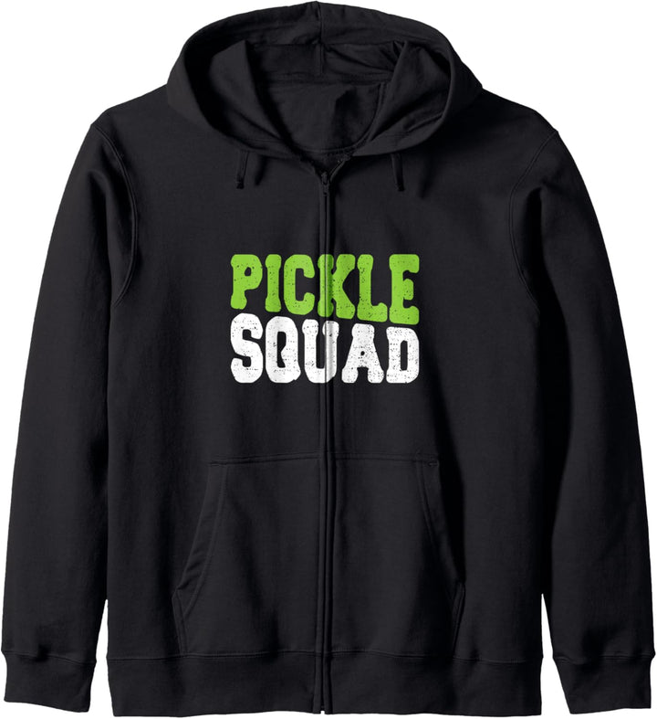Vegan: Pickle Squad - Gemüse Sprüche Kapuzenjacke
