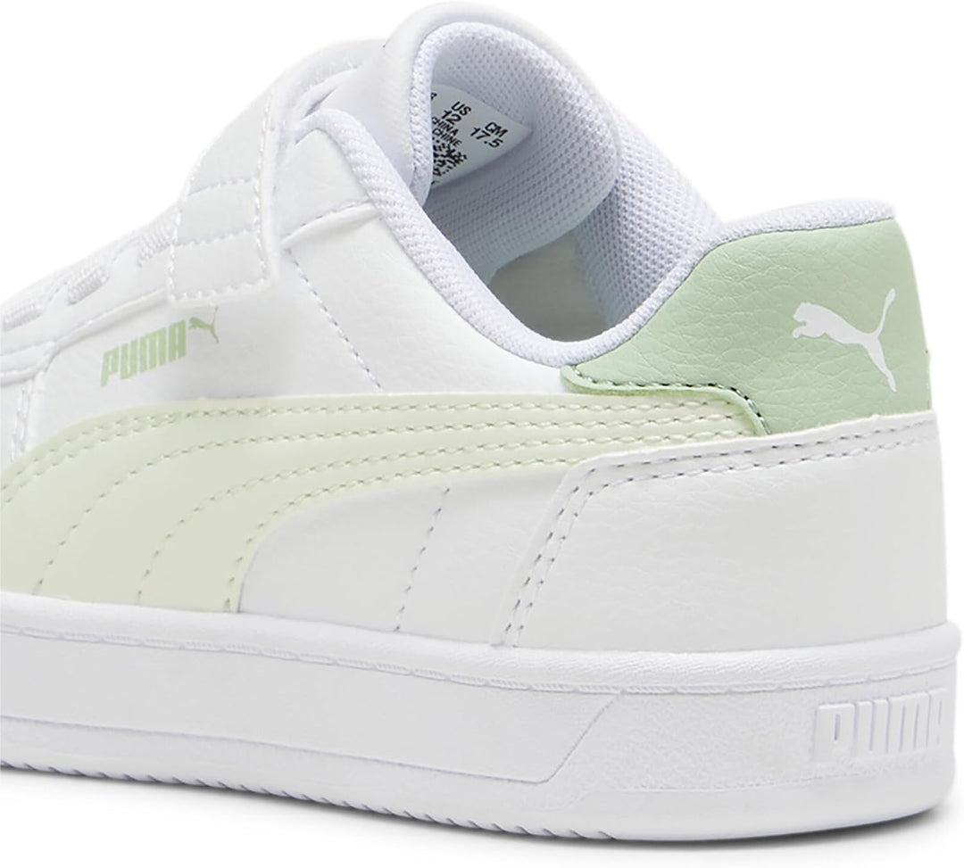 PUMA Unisex Kinder Caven 2.0 Ac+ Ps Sneaker, White Green Illusion Pure