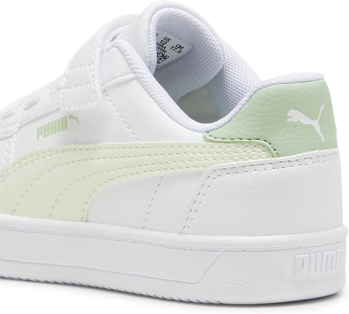 PUMA Unisex Kinder Caven 2.0 Ac+ Ps Sneaker, White Green Illusion Pure