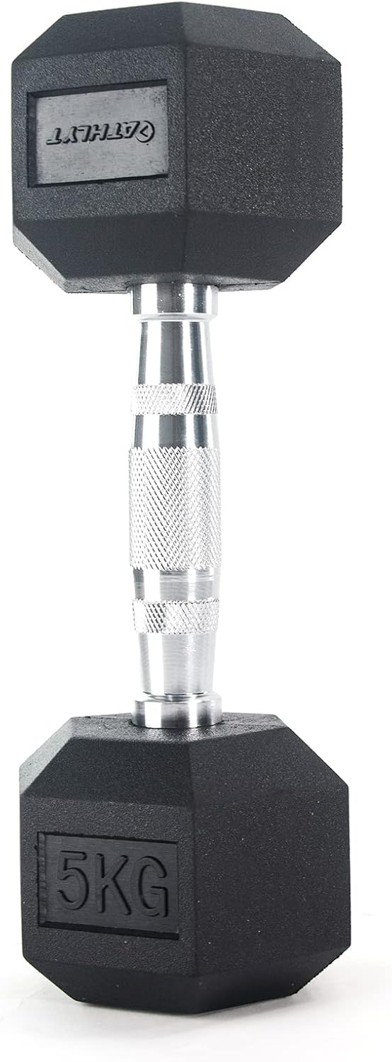 Athlyt - Hex Dumbbell 5 Kilogramm, 5 Kilogramm