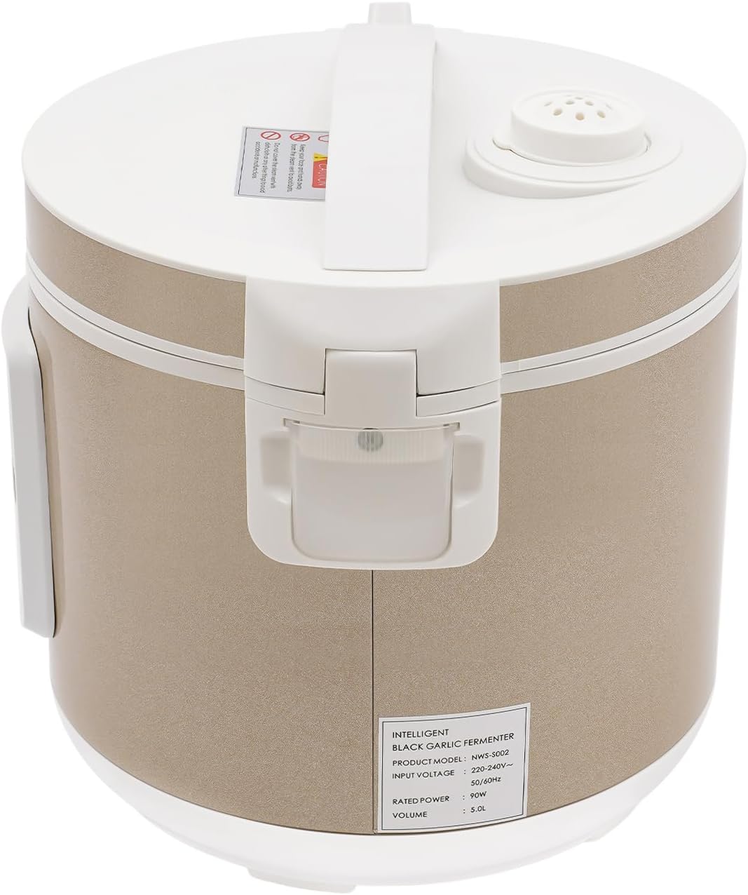 Schwarzer Knoblauch Fermenter 5L Automatisch Black Garlic Fermentationsmaschine 90W Schwarzer Knobla