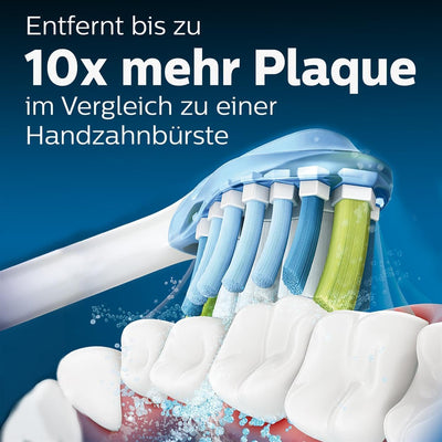 Philips Sonicare Original AdaptiveClean Standard-Schallzahnbürstenköpfe - 2er-Pack in Weiss (Modell