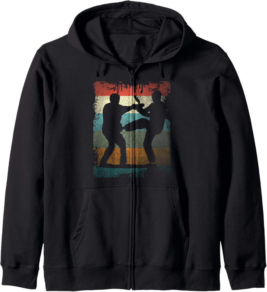 Vintage Wing Chun Geschenk Kapuzenjacke