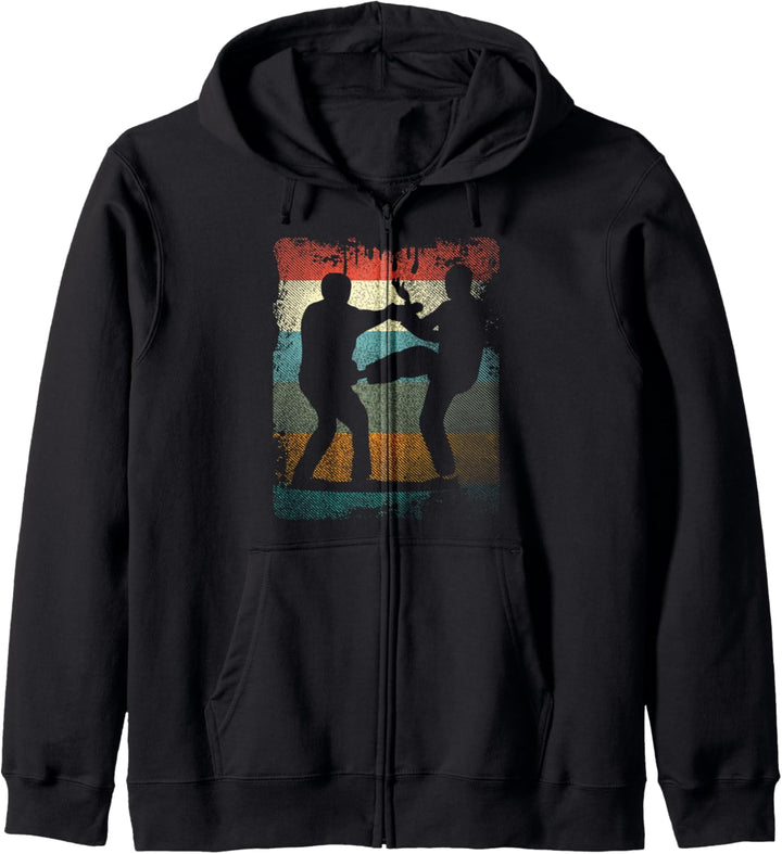 Vintage Wing Chun Geschenk Kapuzenjacke