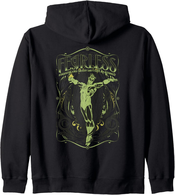 Green Lantern Fearless Scrollwork Kapuzenjacke