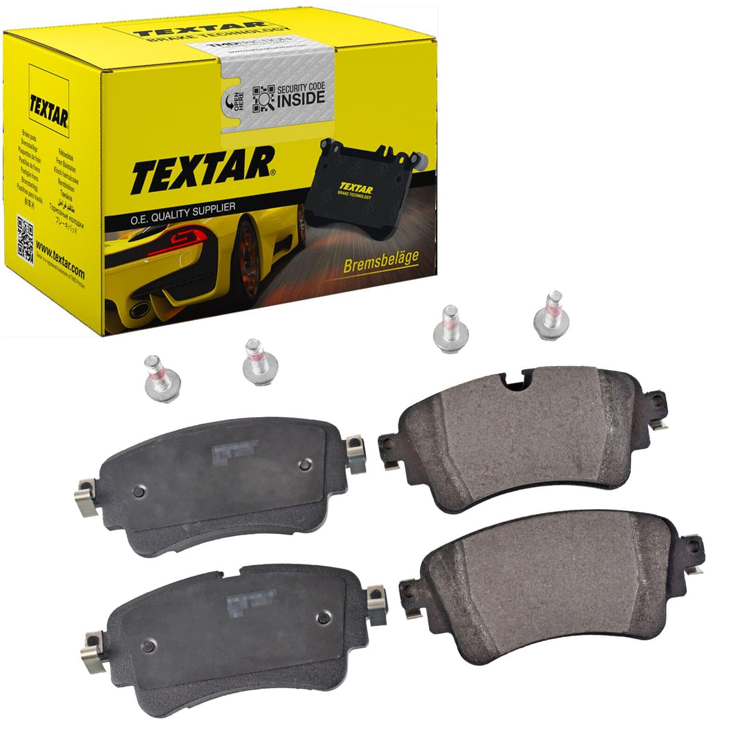 Textar Bremsklötze Bremsbeläge Bremsbelagsatz Hinterachse Q+ 2230801